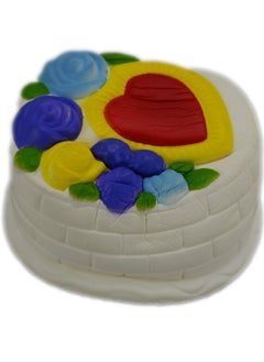 Squishies Cake Slow Rising, Squishies Cake Toy With Flowers On It, Slow Rising Cake Squishy Toys With Flowers On It For Stress Relief And Anti-Anxiety, Squishies For Autism