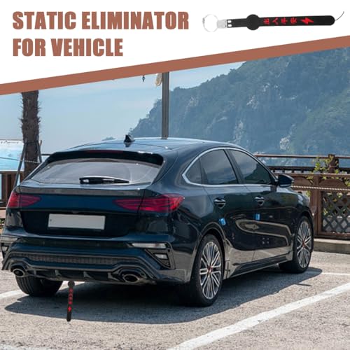 BUGUUYO Car Anti Static Strap Ground Wire for Safe Driving - Vehicle Specific Static Electricity Accessory 19.29 X 2.36 Inches - Image 3