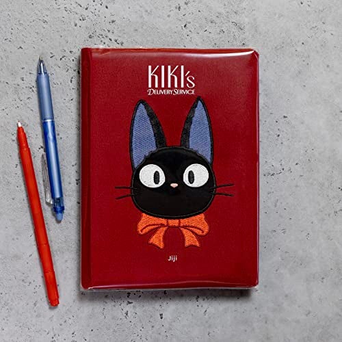 Chronicle Books Studio Ghibli Kikis Delivery Service Jiji Plush Journal Textured Journal Japanese Anime Journal Cat Journal - Image 3
