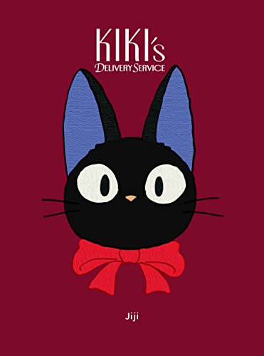 Chronicle Books Studio Ghibli Kikis Delivery Service Jiji Plush Journal Textured Journal Japanese Anime Journal Cat Journal - Image 1