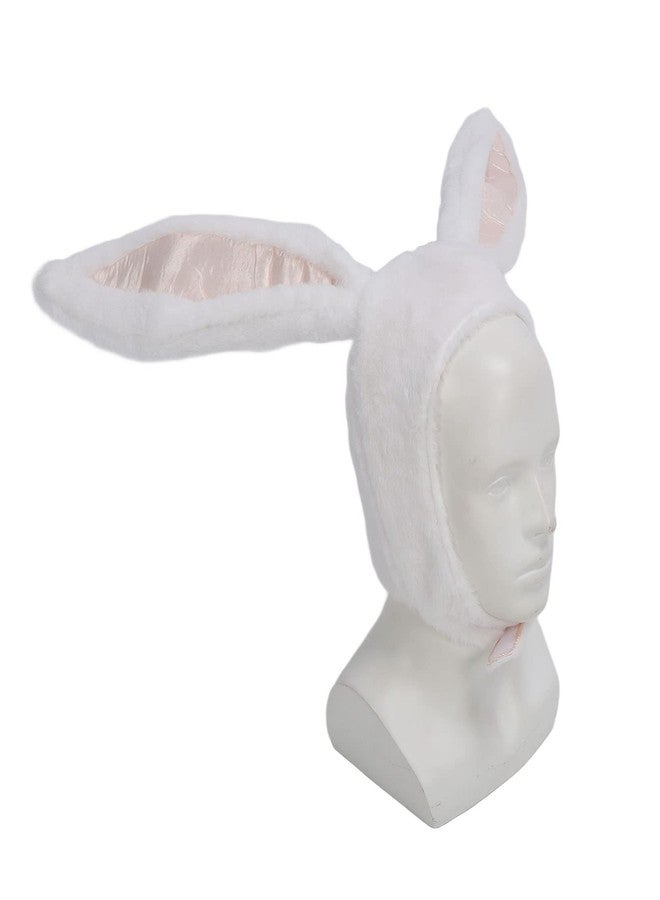 Semme Plush Bunny Ears Hood - Easter Bunny Hat for Cosplay, Halloween Party, Christmas Gift - Image 1
