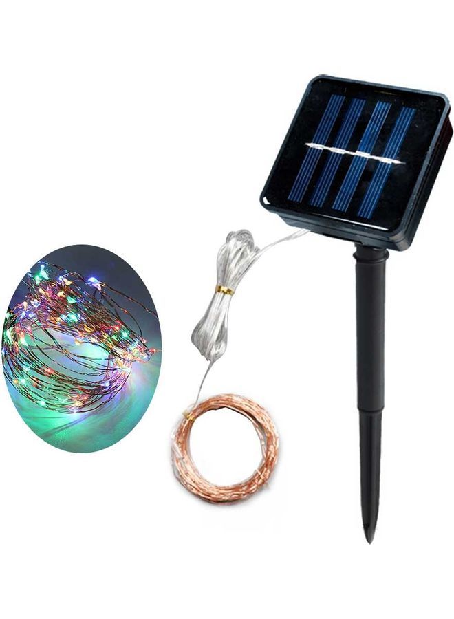 نيبمينينت شريط إضاءة LED للزينة من النحاس ويعمل بالطاقة الشمسية متعدد الألوان 14 x 7 9سم - Image 2