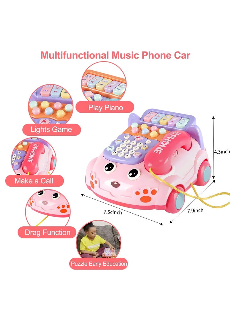 عام ألعاب هواتف الأطفال ، ألعاب ضوء الكرتون الهاتف الخلوي ، هاتف الأطفال اللعب التفاعلية الأبوية - Image 2