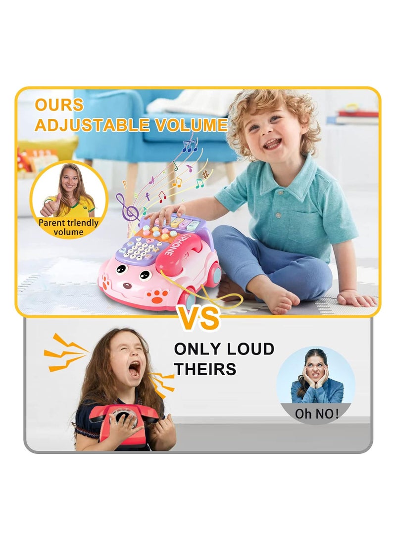 عام ألعاب هواتف الأطفال ، ألعاب ضوء الكرتون الهاتف الخلوي ، هاتف الأطفال اللعب التفاعلية الأبوية - Image 5