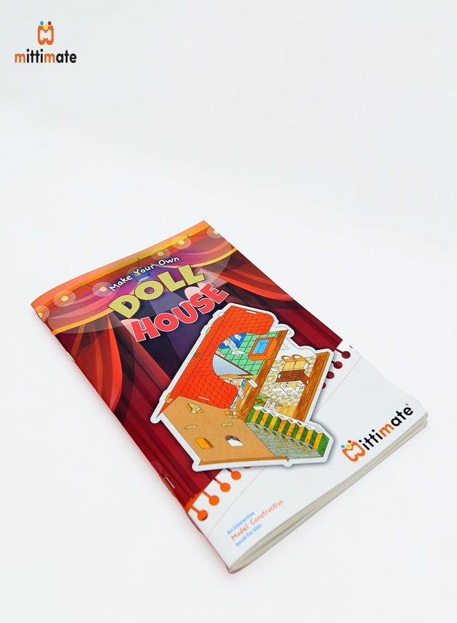 Mittimate Doll House Model Construction Book for Kids Age 8 to 12 Year Old I Make Your Own 3D Paper Model I Fun & DIY Craft Book for Children - Image 2