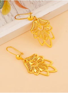 GOLDMAX Elegant 21k Gold Plated Earrings For Women  - Image 1