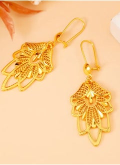 GOLDMAX Elegant 21k Gold Plated Earrings For Women  - Image 2