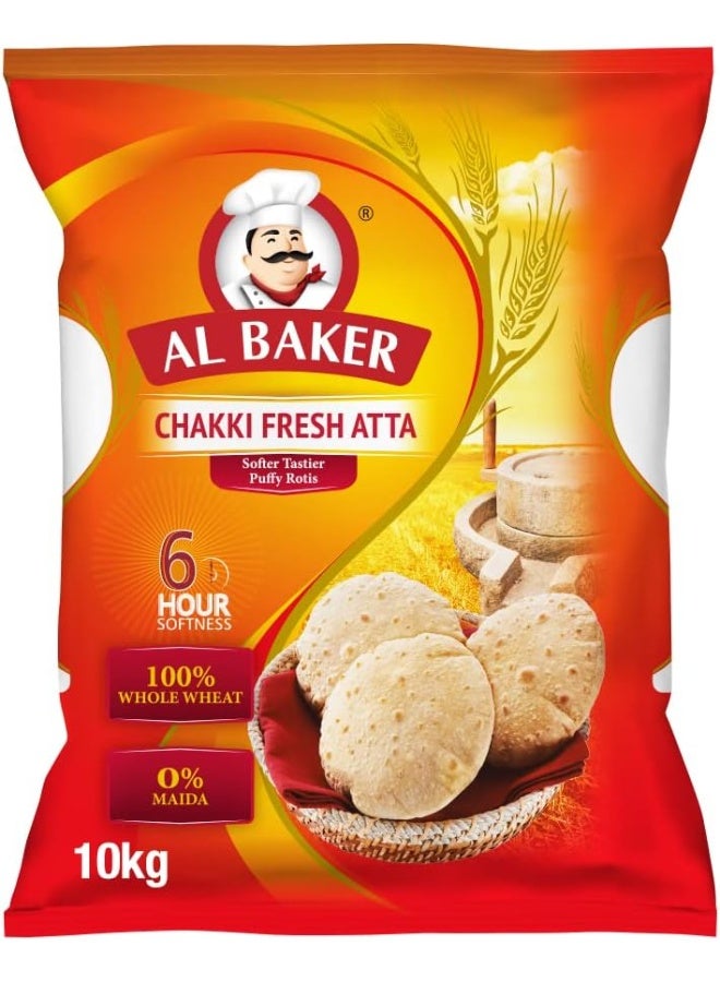 Al Baker Chakki Fresh Atta 10 kg