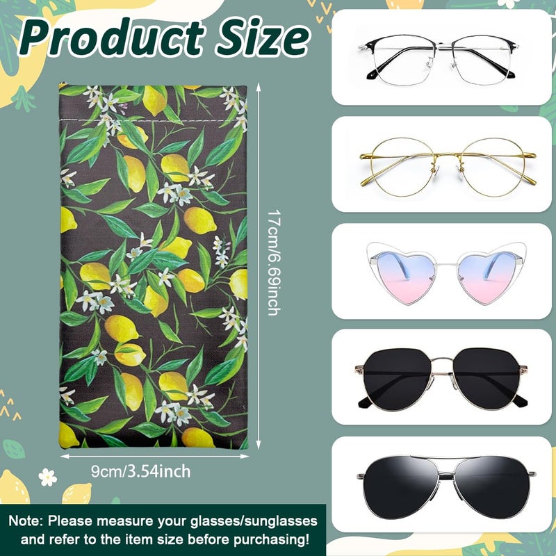 May Create MAYCREATE® Specs Case PU Sunglasses Case Pouch for Women Girls, Multi-purpose Lipstick Coin Purse Storage Bag, Eyeglass Case Pouches for Jewellery, Eyewear - Image 2