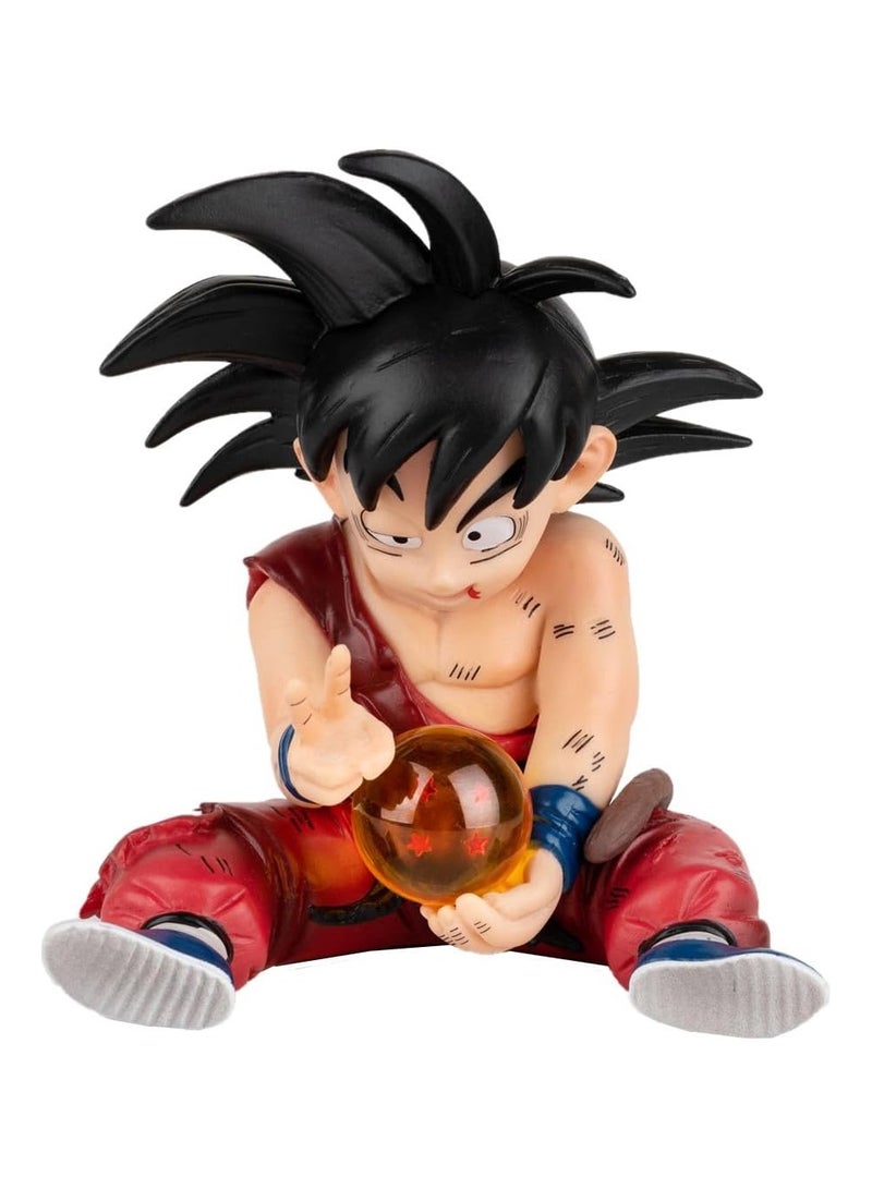 general Movable figures GK Goku figure statue model doll Super Saiyan series birthday gift PVC 4 inch - Image 1