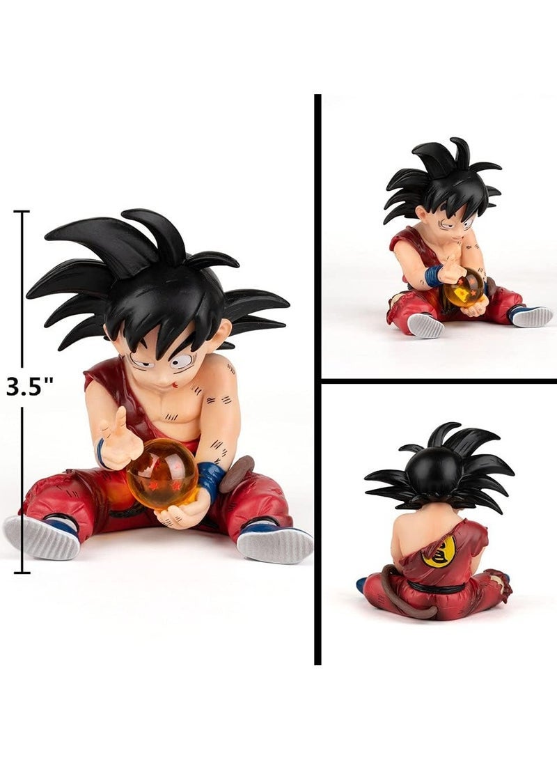 general Movable figures GK Goku figure statue model doll Super Saiyan series birthday gift PVC 4 inch - Image 2