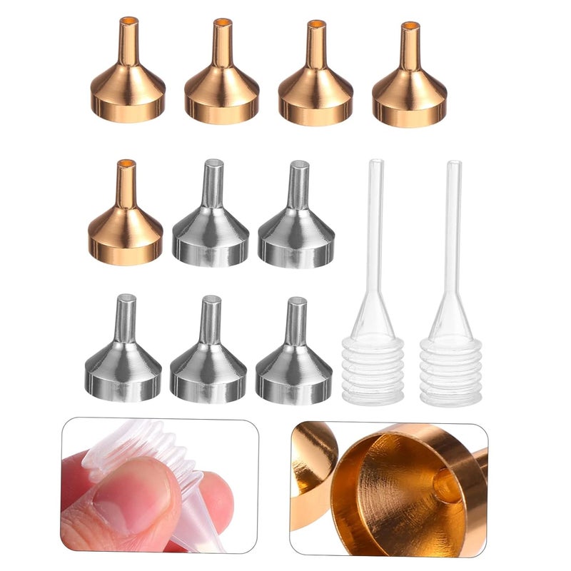 Unomor Mini Funnels Set For Bottles Liquids Transfer Easy To Use Suction Spout Design 1 Pack - Image 5
