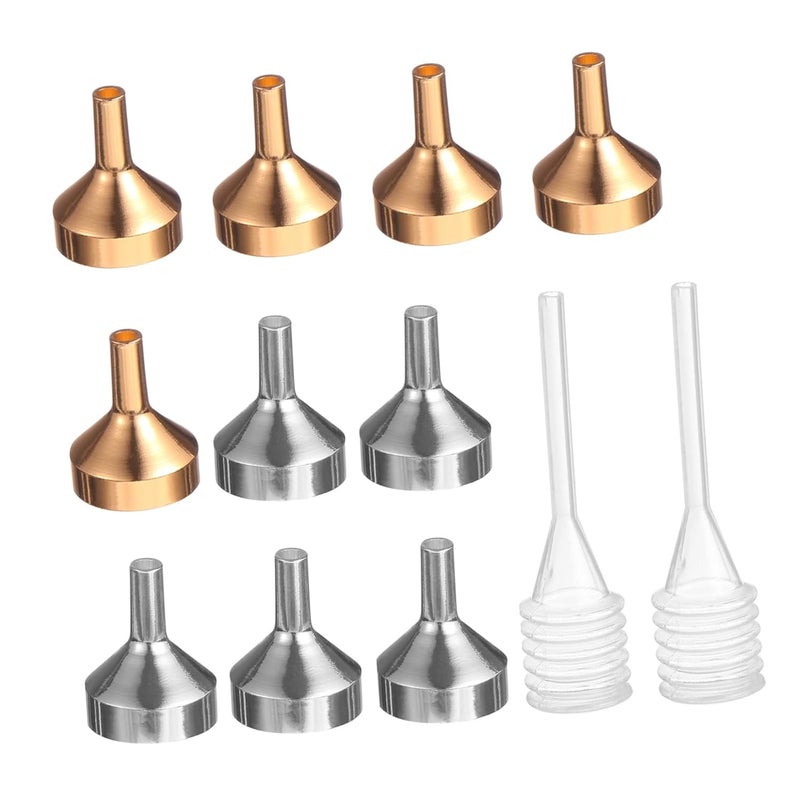 Unomor Mini Funnels Set For Bottles Liquids Transfer Easy To Use Suction Spout Design 1 Pack - Image 2