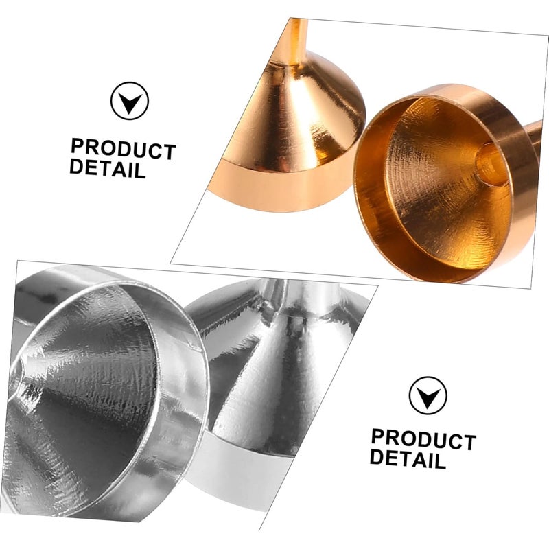Unomor Mini Funnels Set For Bottles Liquids Transfer Easy To Use Suction Spout Design 1 Pack - Image 3