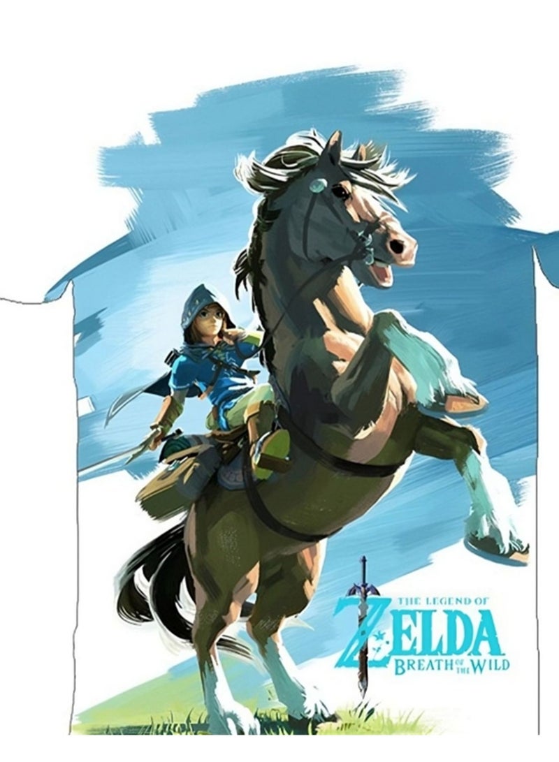 Game Zelda Breath of the Wild 3D digital printing personalized breathable children's T-shirt  - Image 2