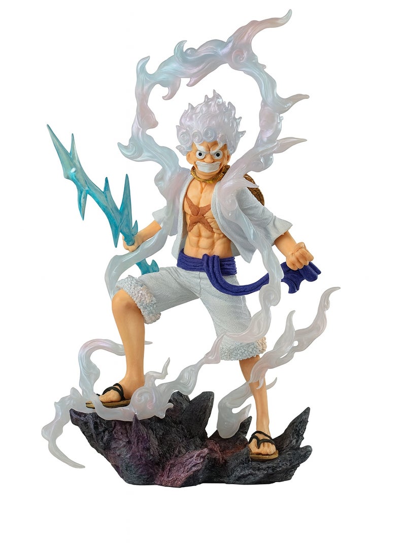 مجسم لوفي جير 5 – شخصية نيكا الشمس للأولاد، لعبة أنمي موديل وأكشن فيجر عالية الجودة - Image 1