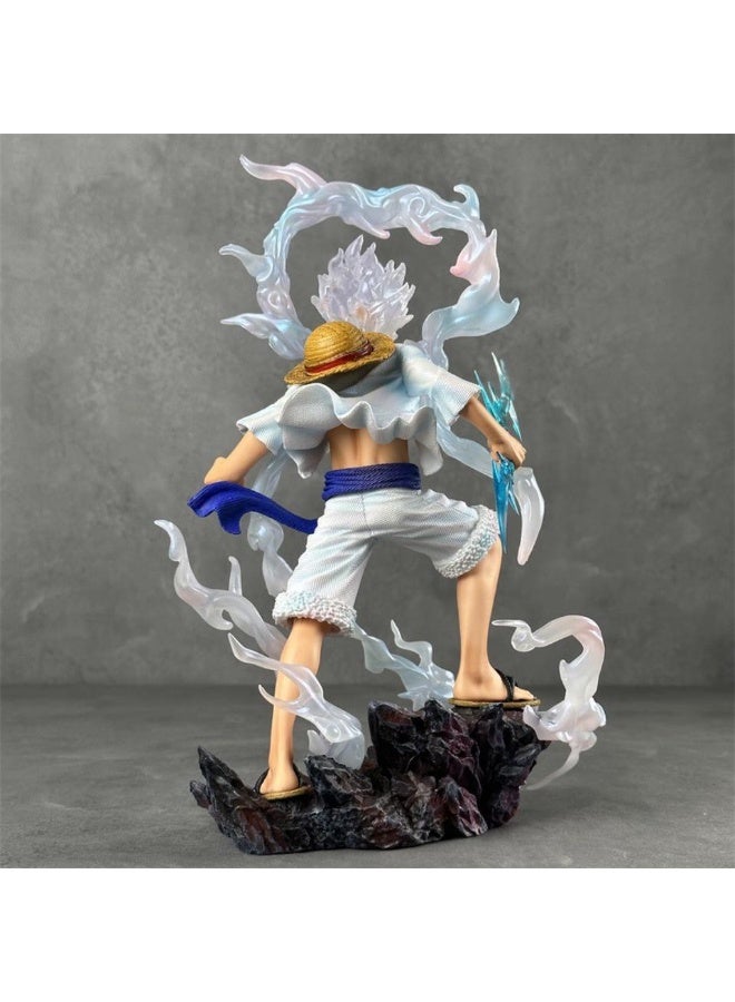 مجسم لوفي جير 5 – شخصية نيكا الشمس للأولاد، لعبة أنمي موديل وأكشن فيجر عالية الجودة - Image 4