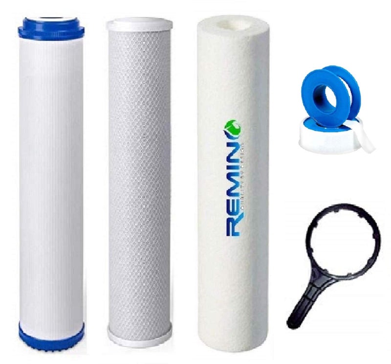 Remino 25 LPH RO Water Purifier Filter Replacement Service Kit with Membrane 25 Litre Water Purifier - Image 2
