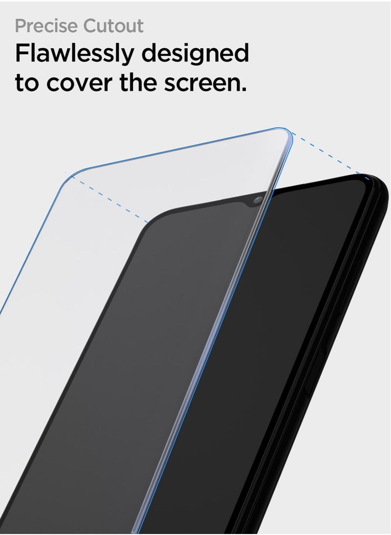 Glastr Align Master Screen Protector with Easy Install Tray for Samsung Galaxy A22 5G - 2 Pack