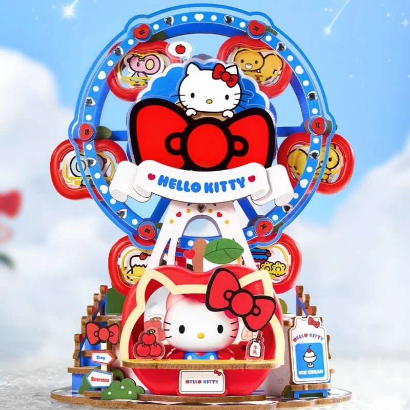 Rolife Family Music Box Series Building Blocks Ferris Wheel Assembly Model Ornament Gift, DA005 0993582 - Image 3