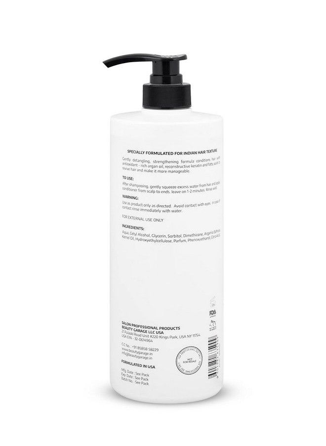 Beauty Garage - Keratin Smooth Daily Conditioner 1000Ml (All Hair Types) - Image 1