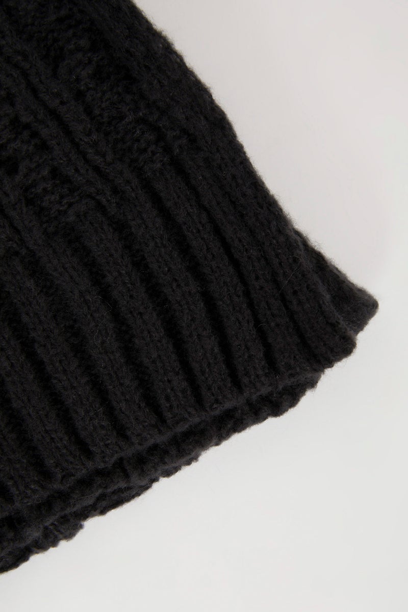 DeFacto Black Man Scarf Casual - Image 3