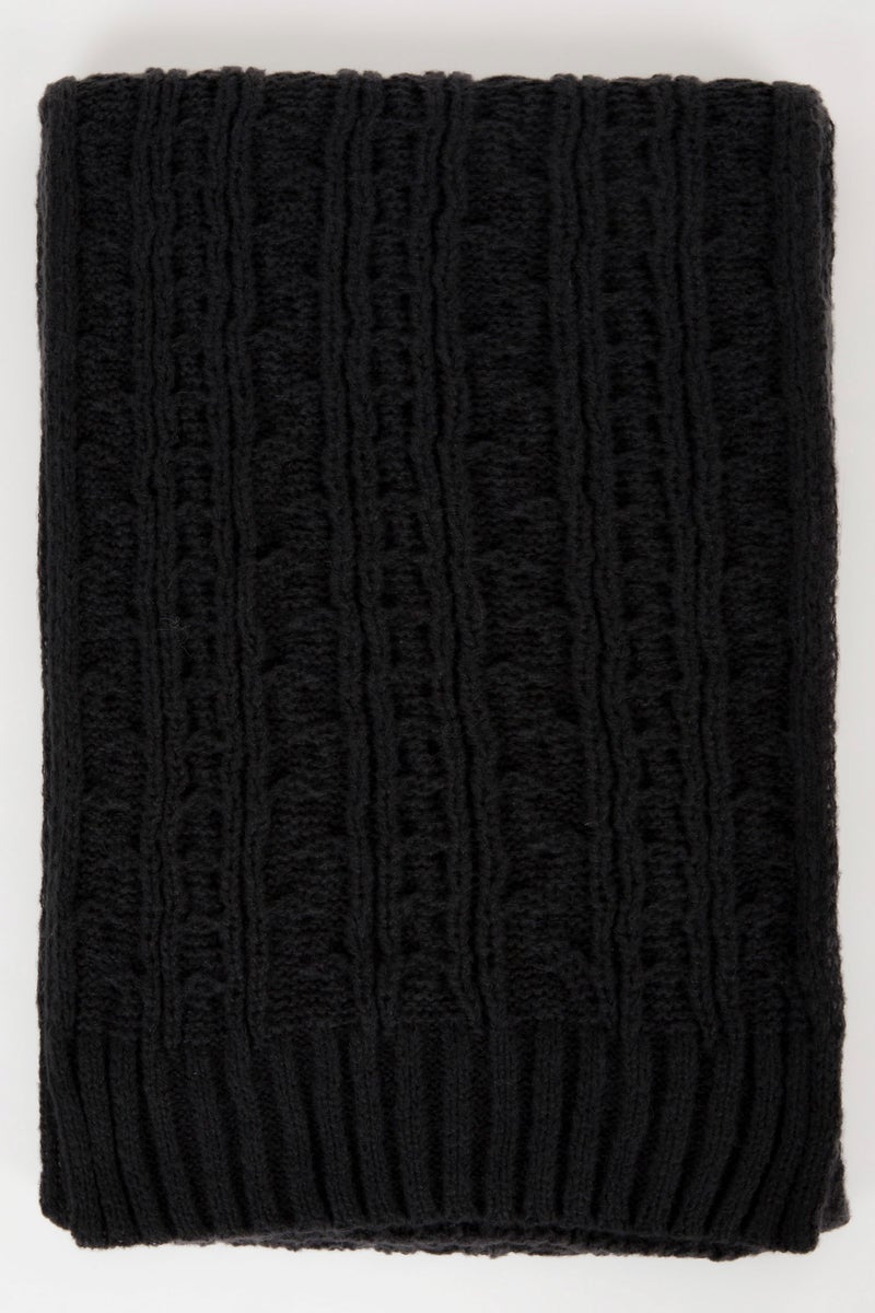 DeFacto Black Man Scarf Casual - Image 4