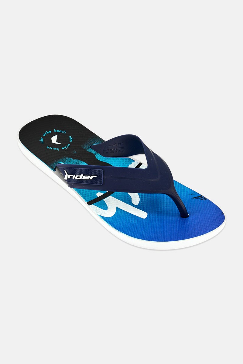 RIDER Men Strike Praia Slip On Slippers, Multicolor - Image 1