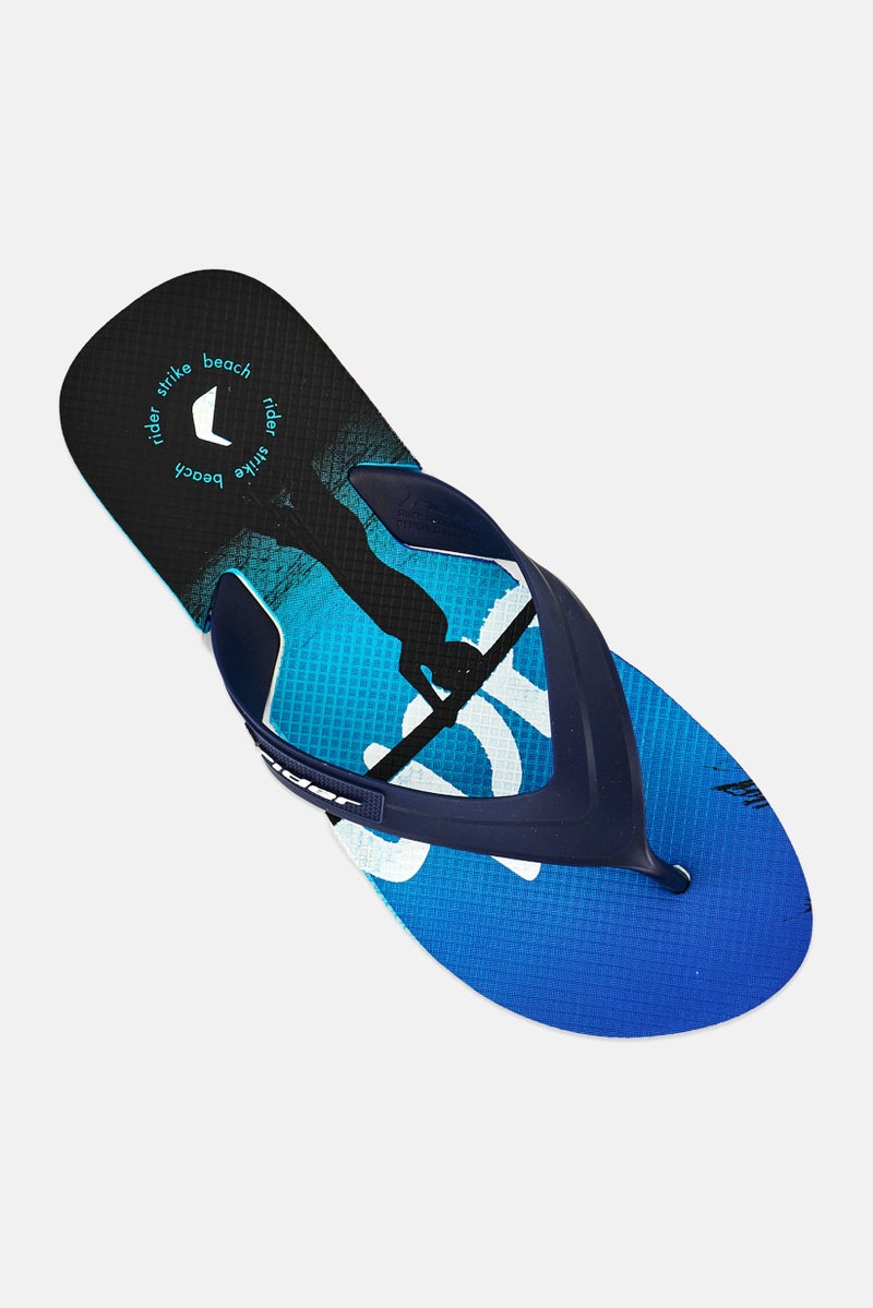 RIDER Men Strike Praia Slip On Slippers, Multicolor - Image 3