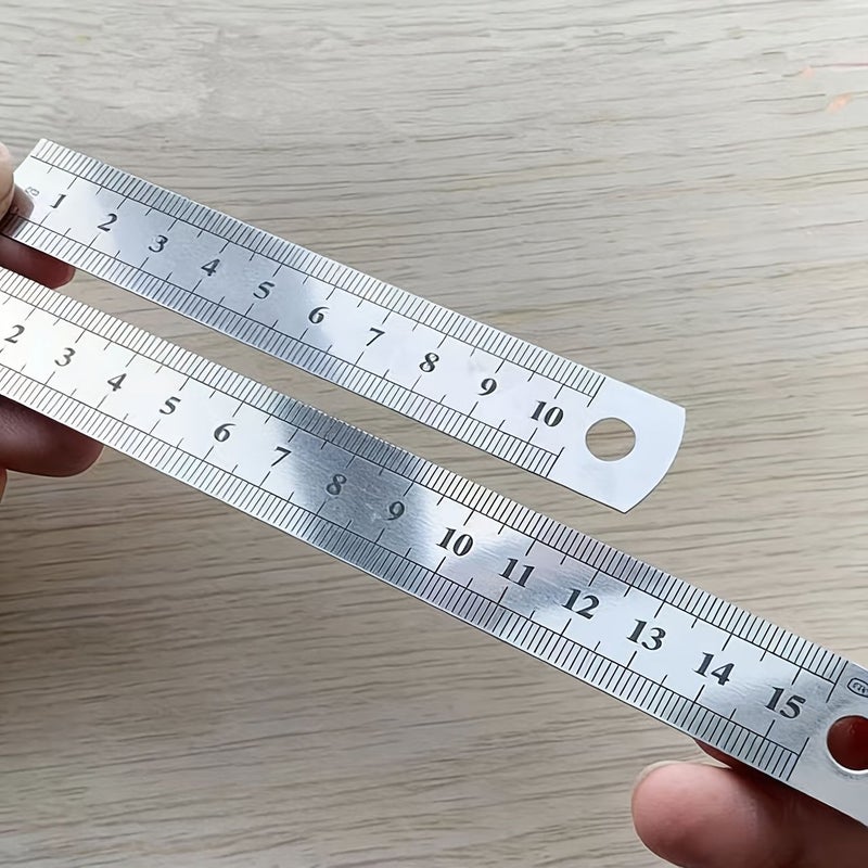 Metal Measuring Ruler Straightedge 11.81inch Engineering Drafting Tool - Image 5