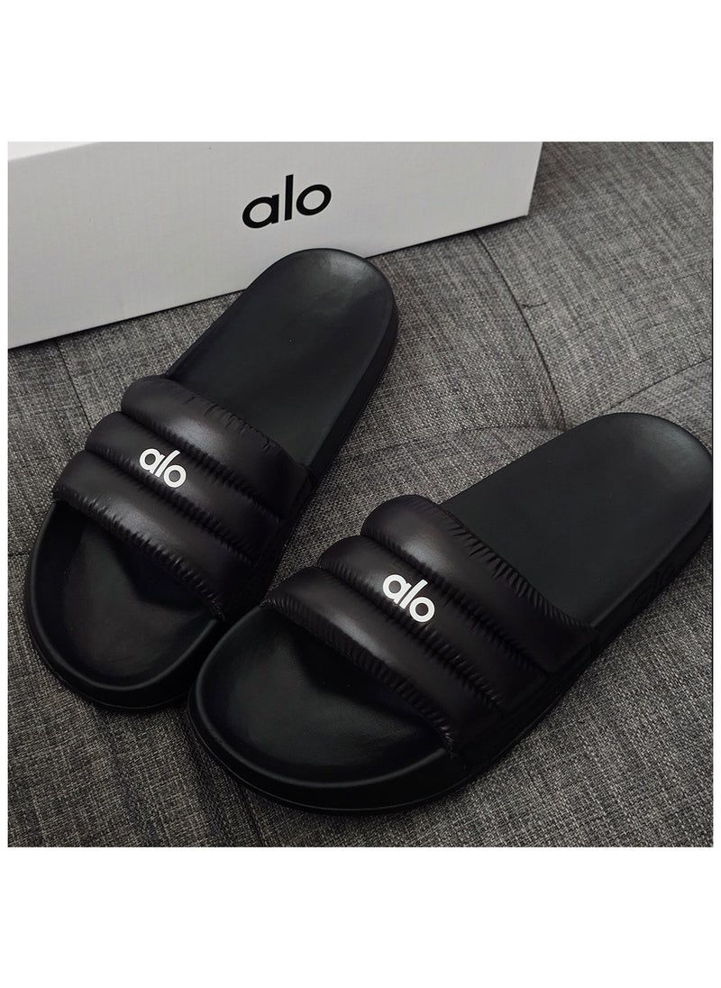 Alo Yoga - alo slippers thick soled one-piece slipper lady - Image 1