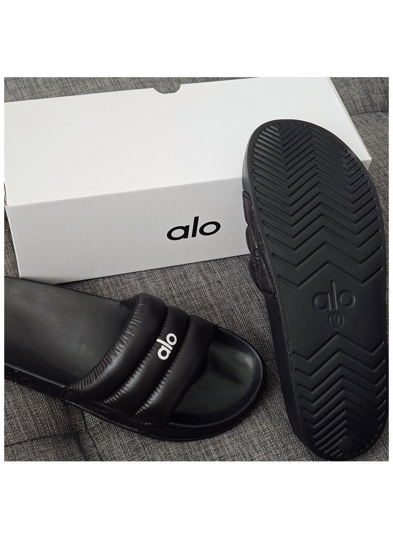 Alo Yoga - alo slippers thick soled one-piece slipper lady - Image 1