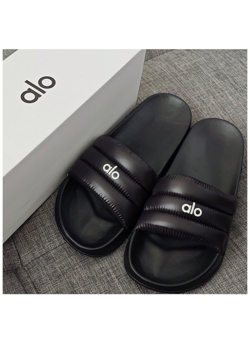 Alo Yoga - alo slippers thick soled one-piece slipper lady - Image 1