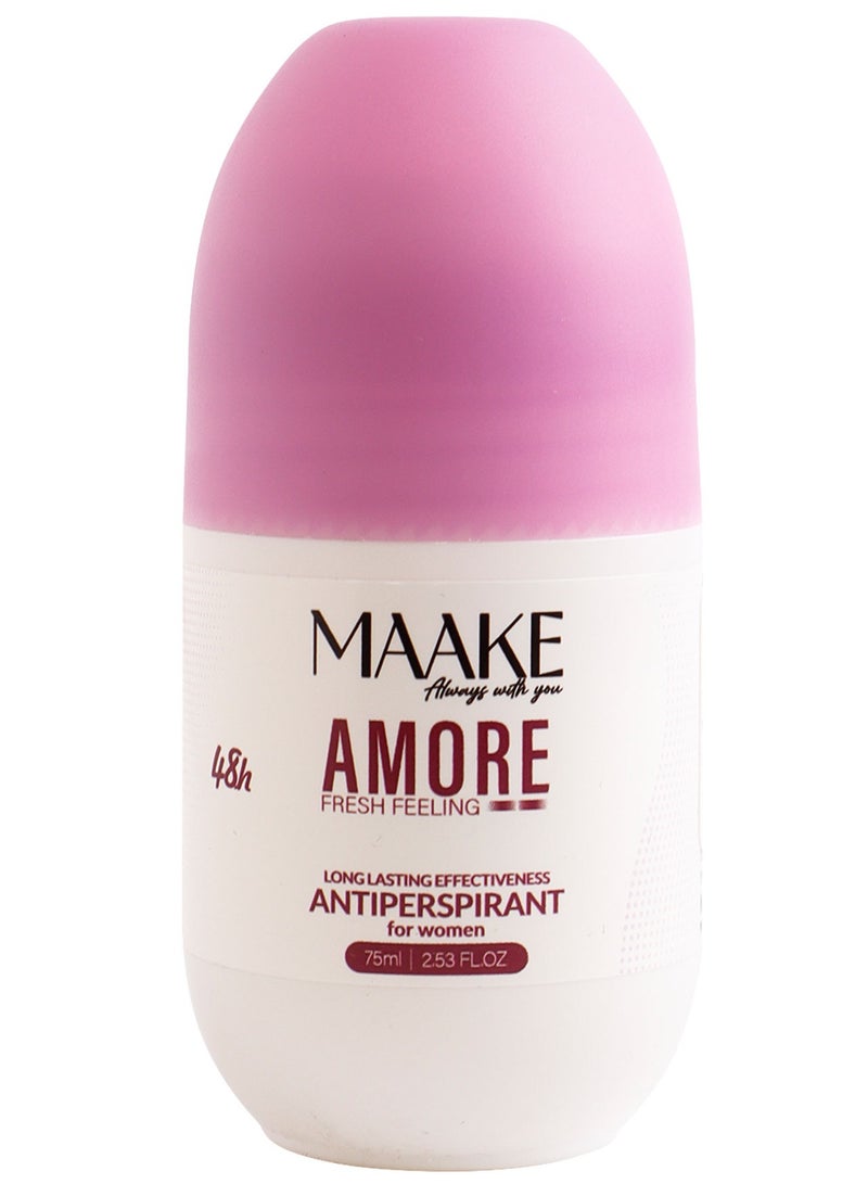 MAAKE Amore Fresh Feeling Antiperspirant For Women 75 ml