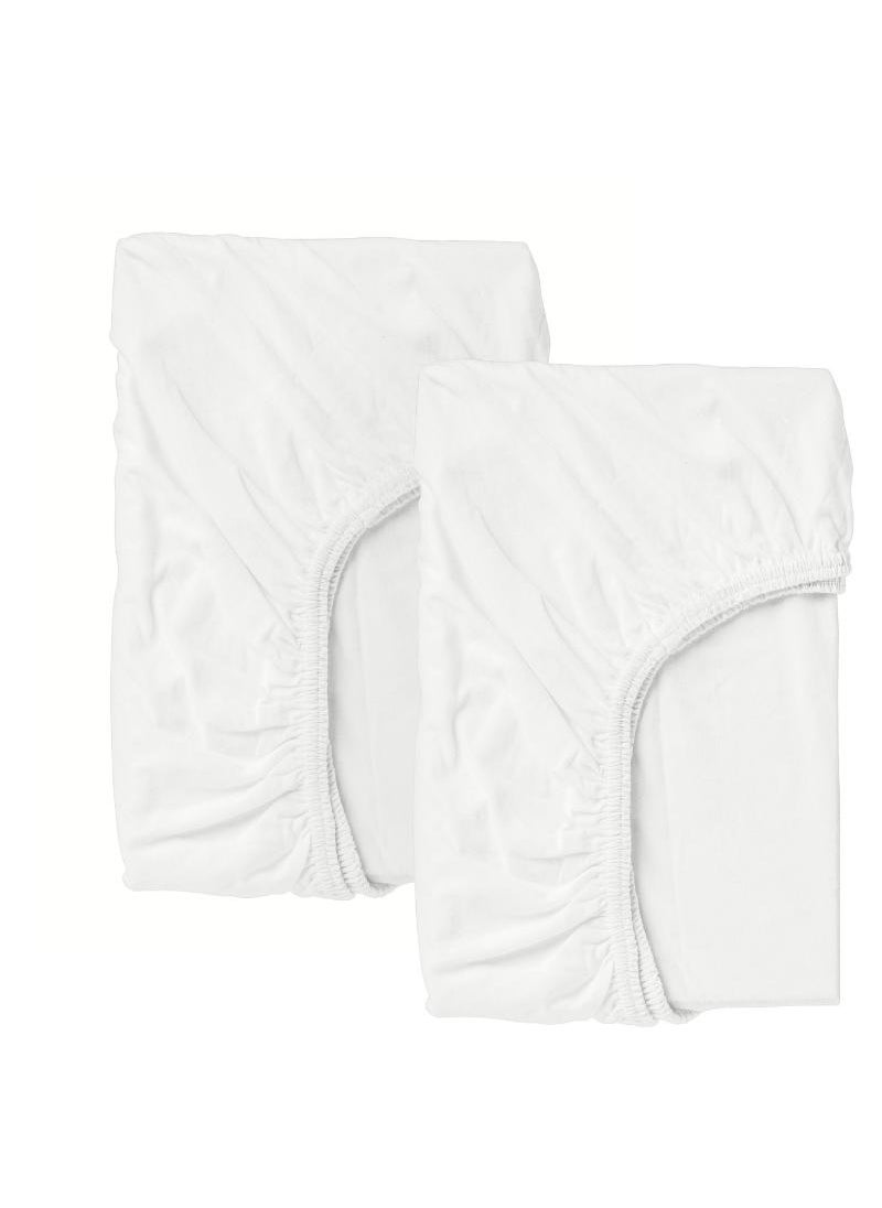 Generic Fitted Sheet For Cot White 60X120 Cm 