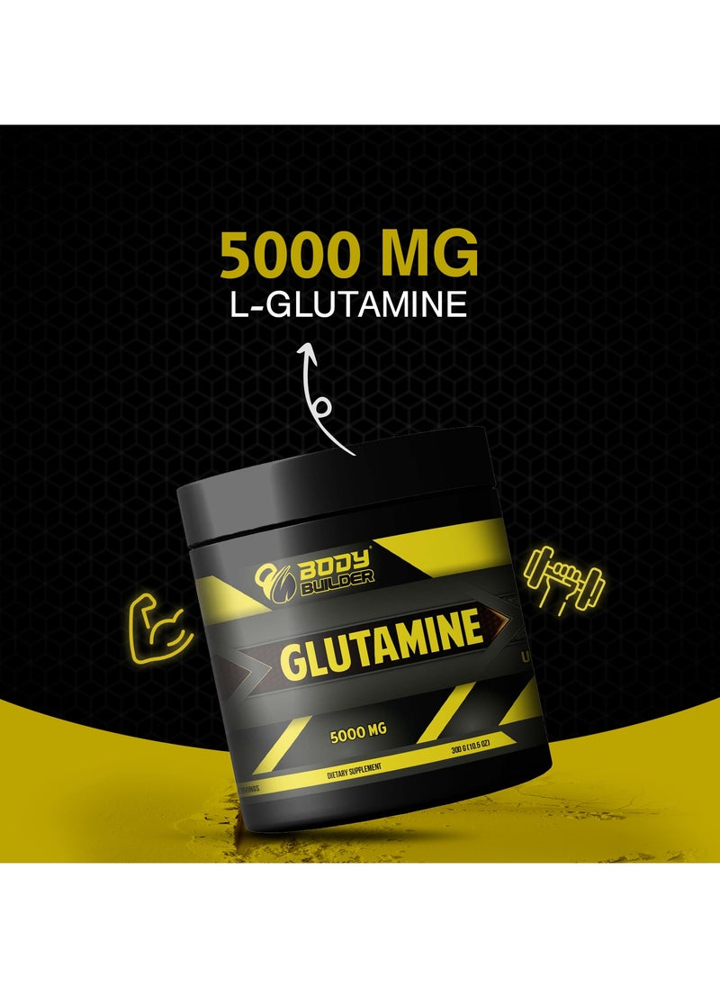 Body Builder - Glutamine Unflavored 100 Servings-500gm - Image 1