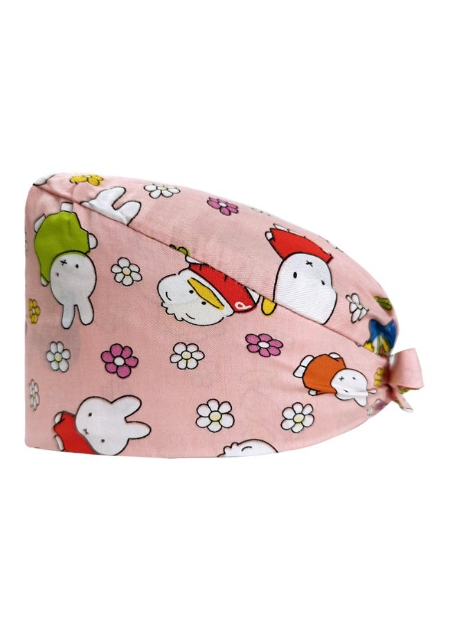 NIBEMINENT Adjustable Medical Scrubs Hats Lab Working Cap Surgicals Hat Nurse Dentist Nursing Accessories Scrub Caps Cook Head Over Hats