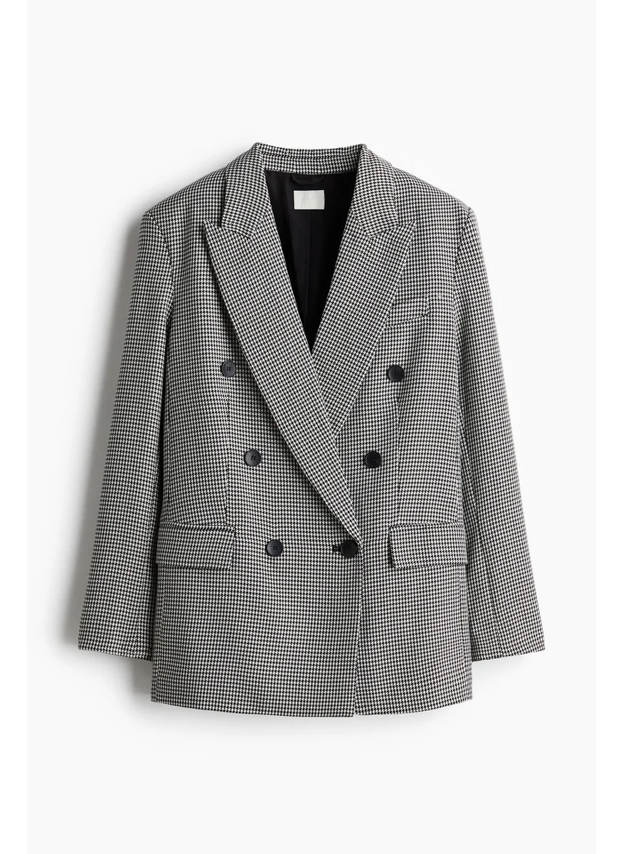 اتش اند ام Oversized Double-Breasted Blazer