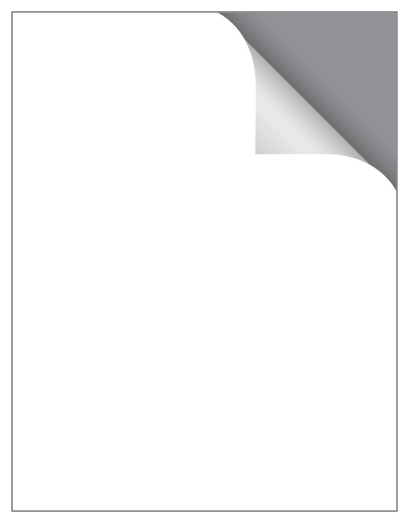 MACO Laser/Ink Jet White COVER-ALL Full Sheet Labels, 8-1/2" x 11", 1 per Sheet, 100 per Box (ML-0100) - Image 3