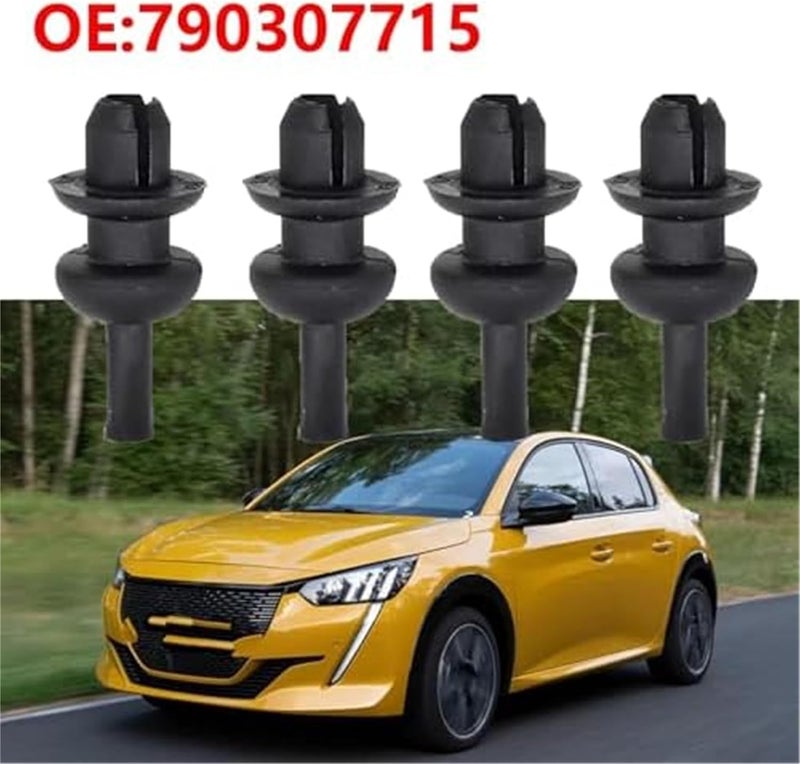 Vuzmode Trunk Parcel Shelf Hook Clips for Peugeot - Image 5