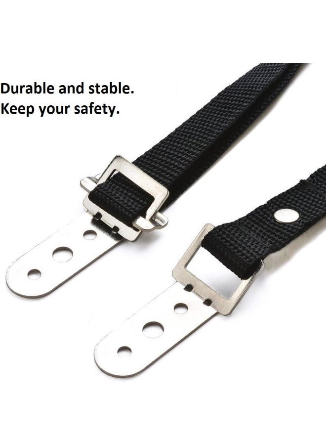 db أحزمة تلفاز معدنية من DB Baby Safety لحماية الأطفال - أحزمة مضادة للانقلاب للأثاث - حزام ثقيل لجميع شاشات التلفاز المسطحة/الأثاث - عبوة من 2 - Image 3