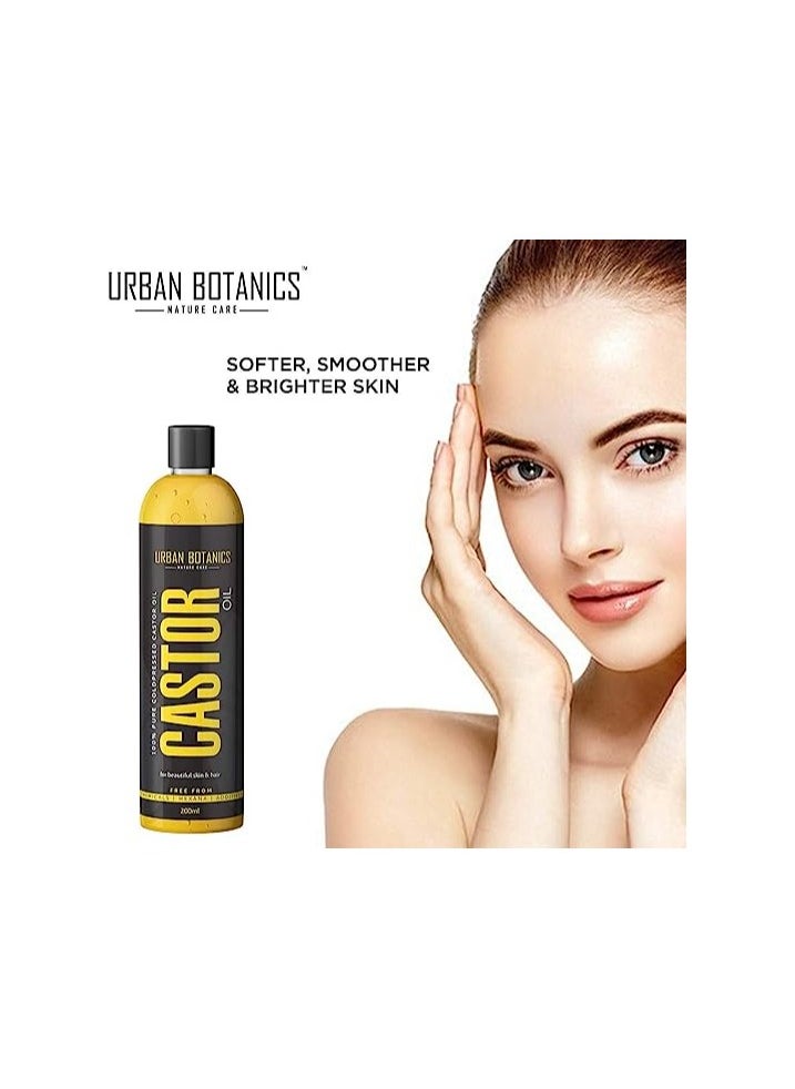 UrbanBotanics UrbanBotanics Cold Pressed Castor Oil for Hair  - Image 2