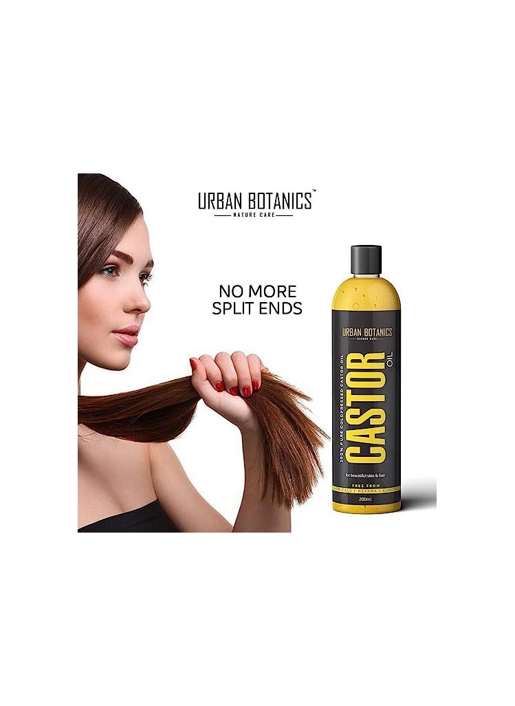 UrbanBotanics UrbanBotanics Cold Pressed Castor Oil for Hair  - Image 5