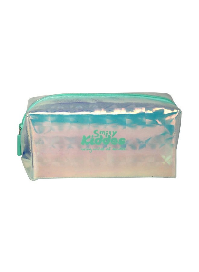 سمايلي كيدوز حقيبة مستحضرات تجميل شفافة فاخرة من سميلي كيدوس - باللون الأزرق - Image 2
