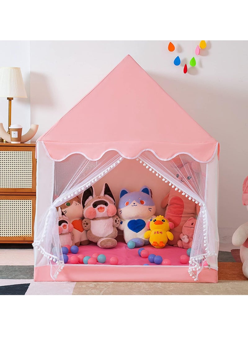 DUNISO - Kids Tent, Play Tent Playhouse For Kids Princess Castle Tent Gift Toys For Girl Play House For Toddler Children Indoor & Outdoor (51"x 39"x 47") - Image 1