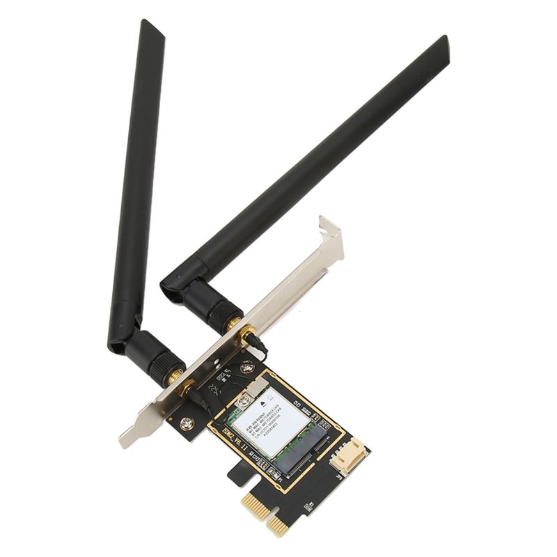 بطاقة واي فاي 6 لاسلكية PCIE بسرعة 1800 ميجابت في الثانية بتقنية MU-MIMO - بطاقة واي فاي PCIE مع بلوتوث 5.2 لنظامي ويندوز 10/11 - Image 5