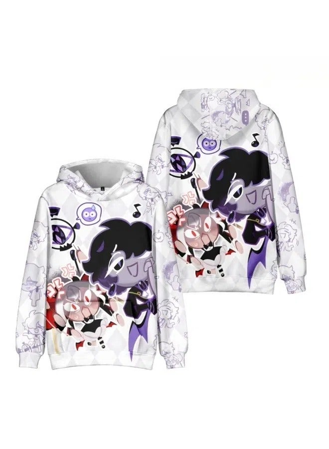 general Beast Cookie Shadow Milk Cookie Hooded Sweater Lightweight and Warm Autumn and winter Clothes - Image 1