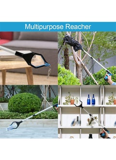 Garlo Reacher Grabber Tool, 80cm Foldable Grabber Reacher for Elderly, Lightweight Extra Long Handy Trash Claw Grabber, Reaching Assist Tool for Trash Pick Up,  Litter Picker, Arm Extension.  - Image 2