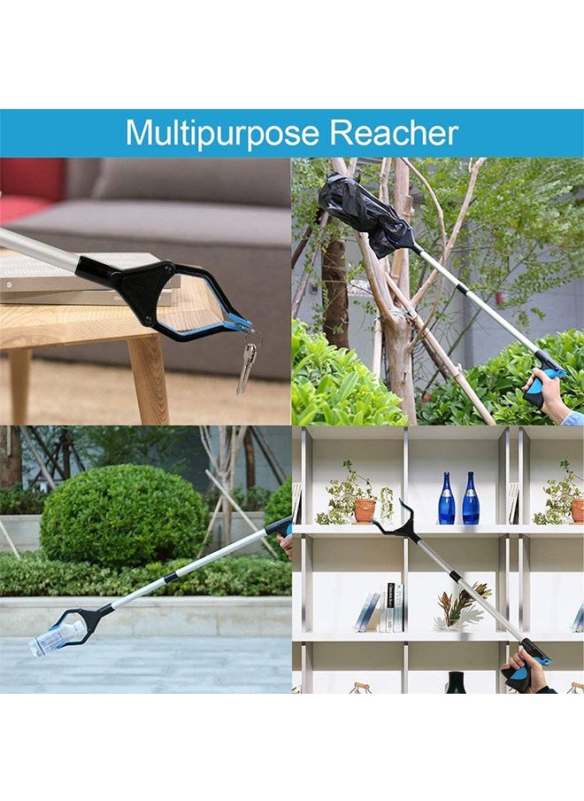 Garlo - Reacher Grabber Tool, 80cm Foldable Grabber Reacher for Elderly, Lightweight Extra Long Handy Trash Claw Grabber, Reaching Assist Tool for Trash Pick Up,  Litter Picker, Arm Extension. - Image 1