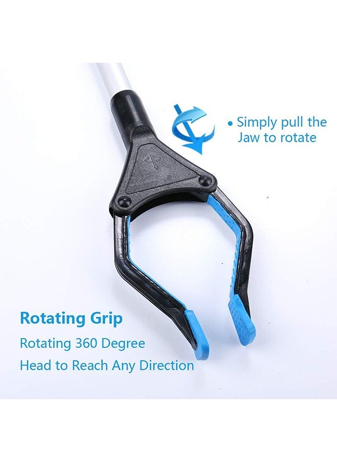 Garlo - Reacher Grabber Tool, 80cm Foldable Grabber Reacher for Elderly, Lightweight Extra Long Handy Trash Claw Grabber, Reaching Assist Tool for Trash Pick Up,  Litter Picker, Arm Extension. - Image 1